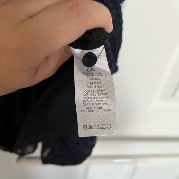 Dynamite Devyn Printed Dress - Picture 6 of 6